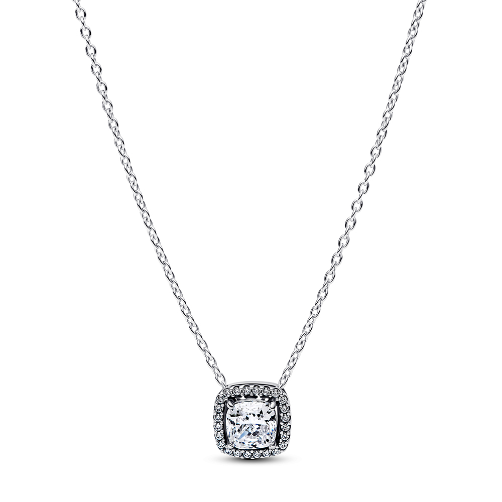 PANDORA Strahlenkranz-Anhänger Collier-Halskette 393560C02-45