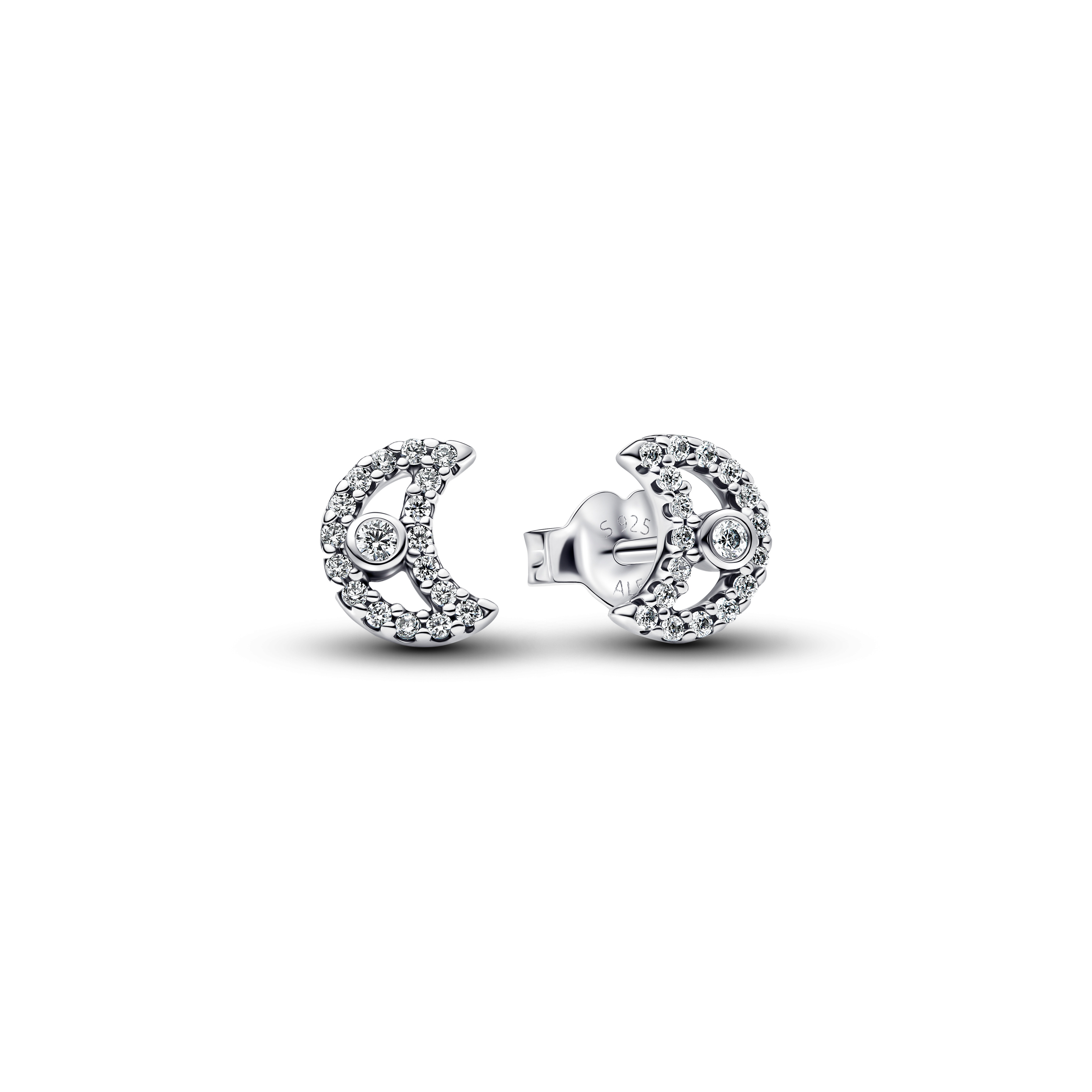 PANDORA Funkelnder Mond Ohrstecker 294257C01