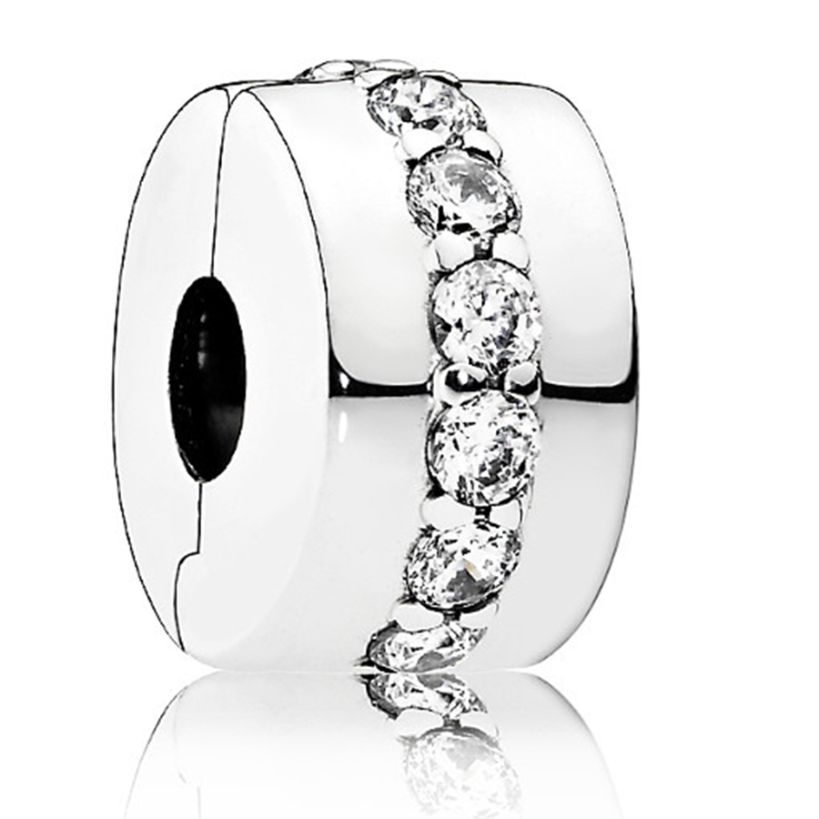 PANDORA Clip Glänzendes Band 791972CZ