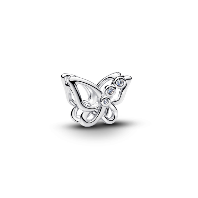 PANDORA Mini-Charm Schmetterling silberfarben 794369C01